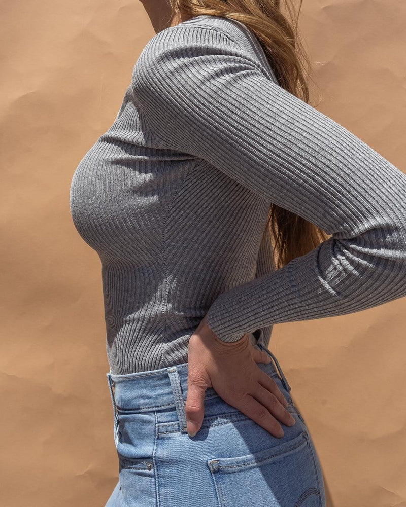 Ribbed N Gold Bodysuit - UnapologeticBehavior